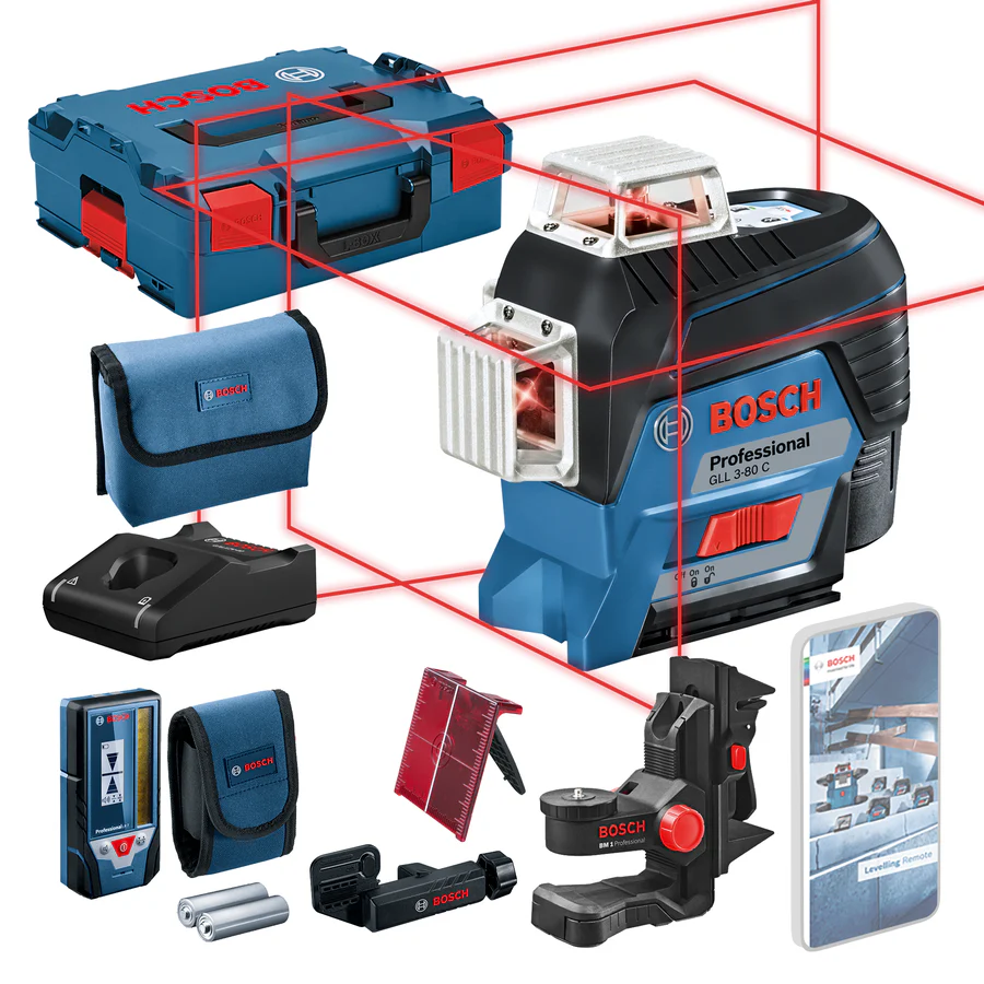 čárový laser Bosch GLL 3-80 C